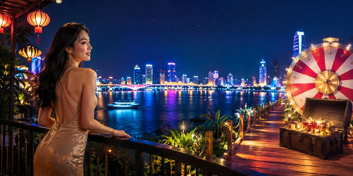 Không khí lễ hội Đà Nẵng với bàn roulette gợi cảm hứng jackpot