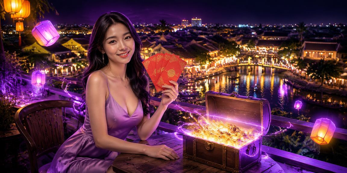 Không gian cà phê Hội An với bao lì xì bonus cho người dùng Việt